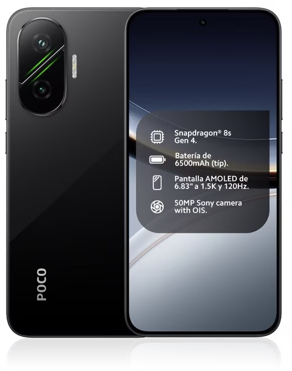 Xiaomi Poco F7 (512 GB / 12 GB / Black) | SoloTodo.cl