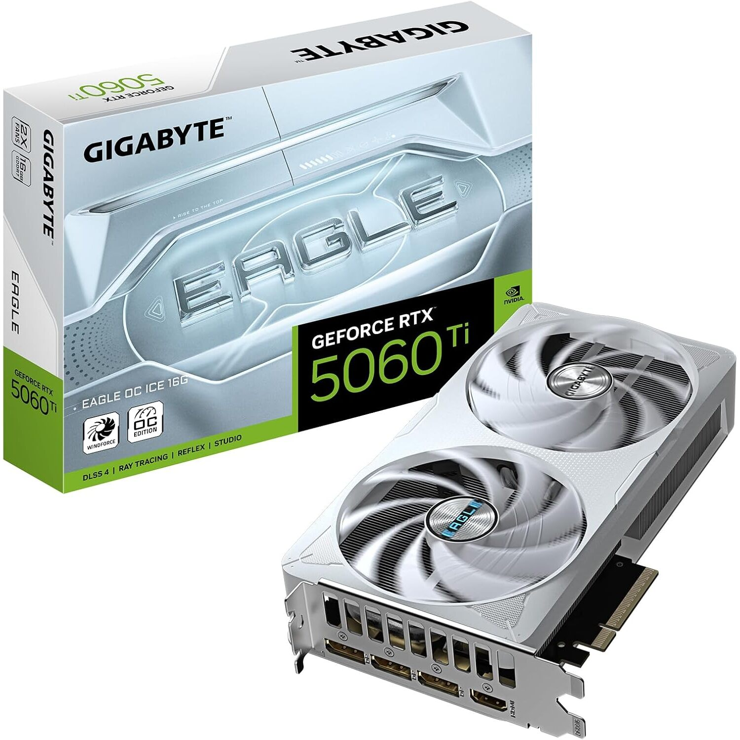 Ａ．Ｔ．ＬＡＢ．　ＴＲＹ　ＥＤＧＥ　船五目２　５０−２１０ Gigabyte GeForce RTX 5060 Ti EAGLE OC ICE 16G [GV-N506TEAGLEOC ICE