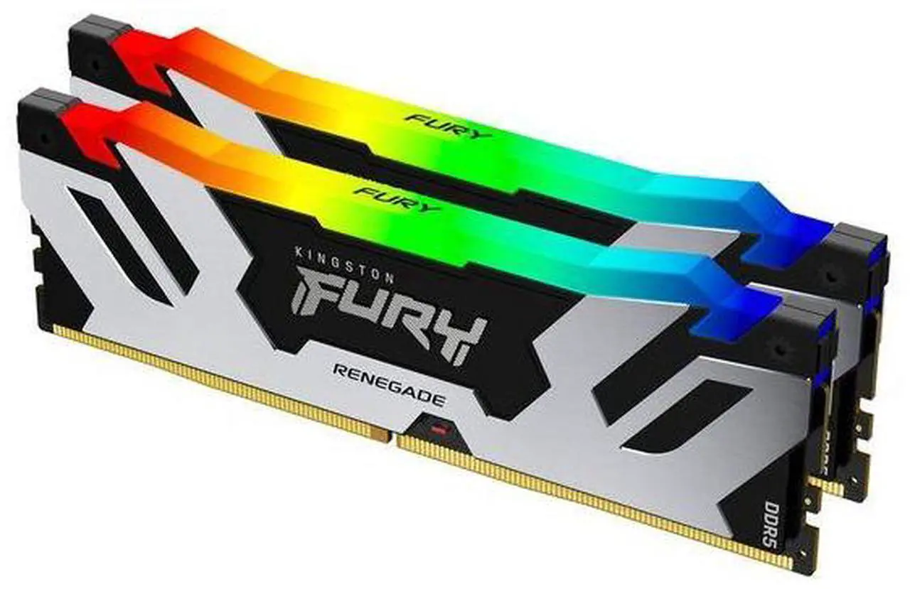 【動作確認済み】Kingston DDR5 4800MHz 8GB×2枚セット Kingston Fury Renegade KF584CU40RSAK2-48 (2 x 24 GB | DIMM DDR5
