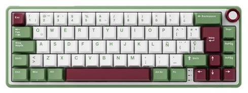 Royal Kludge R65 - Green Sand/Chartreuse switch (clone) (RK-R65)