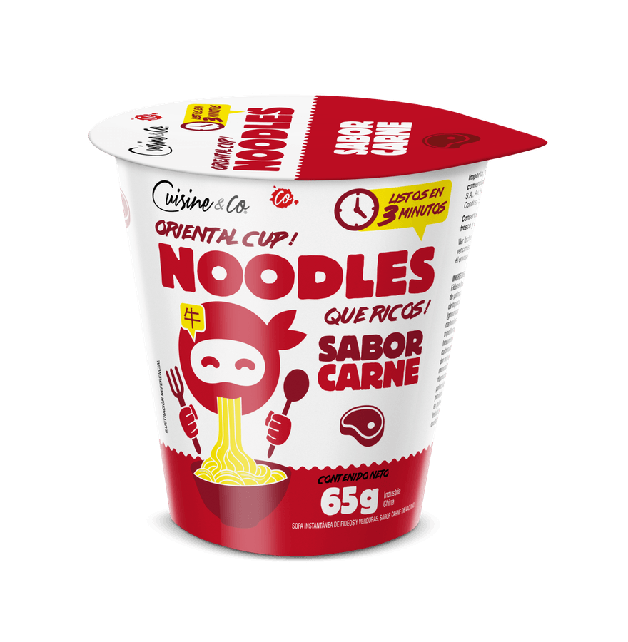 Cuisine & Co Noodles Sabor Carne (65 g.) | SoloTodo.cl