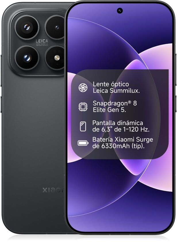 Xiaomi 17 (512 GB / 12 GB / Black) [72956] | SoloTodo.cl