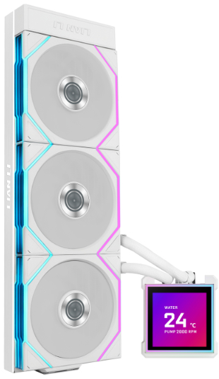 Lian Li Hydroshift II LCD-S 360 TL - White [GHS2LCDS36TW