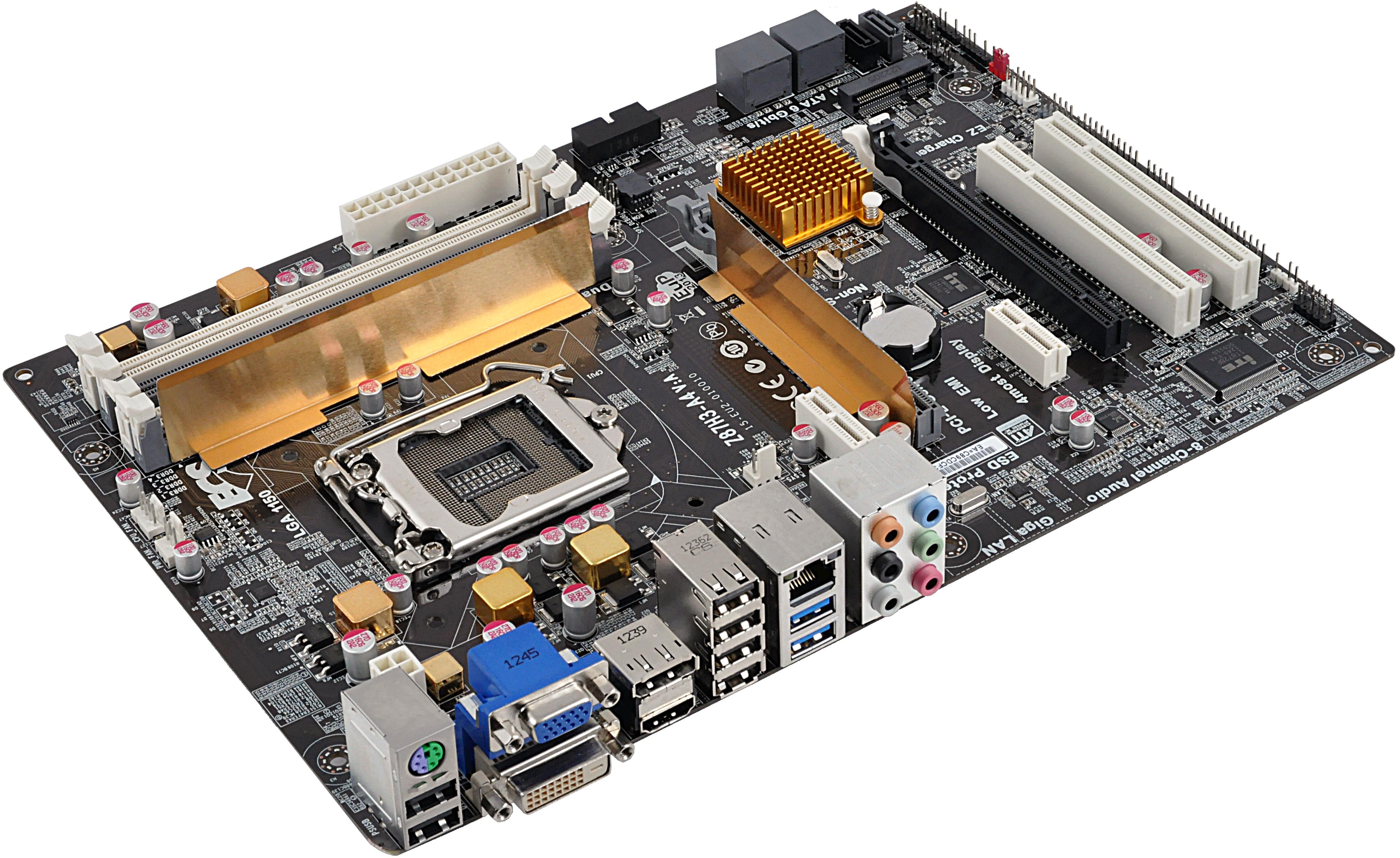 BIOS動作 保障付 難ありマザーボード Z87H3-A4 V2.0 LGA1150 ＩＯ ECS Z87H3-A4 (V2.0) マザーボード  LGA1150 USB3.0 D-Sub DVI DisplayPort HDMI☆