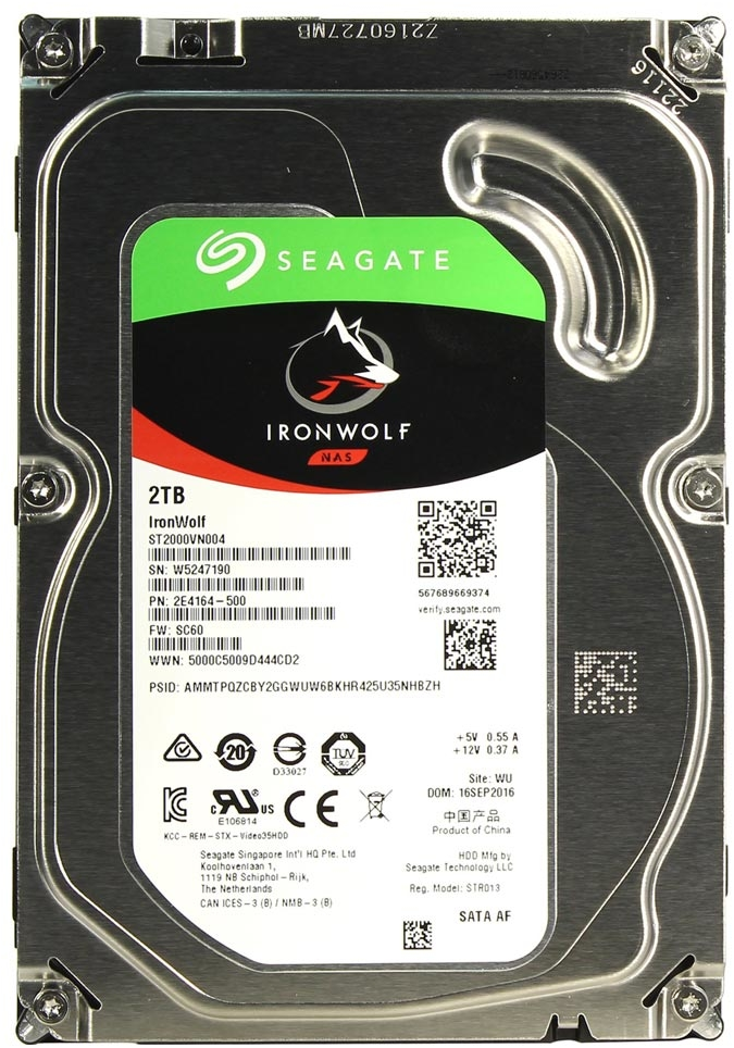 Seagate IronWolf 2 TB (ST2000VN004) | SoloTodo.cl