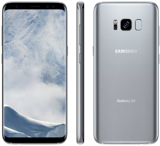 Samsung Galaxy S8 (G950 / 64 GB / 6 GB / Arctic Silver) | SoloTodo.cl