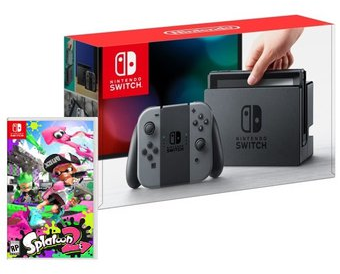 Nintendo Switch Joy-Con Gris + Splatoon 2 | SoloTodo.cl