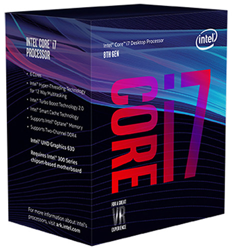 Intel Core i7 6枚セット Intel Core i7-8700 [BX80684I78700] | SoloTodo.cl
