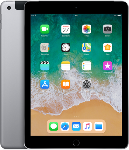 Apple iPad 9.7 2018 (4G / 128 GB / Space Gray) [MR722CL/A