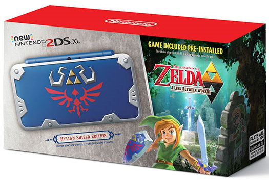 Nintendo New 2DS XL Hylian Shield Edition | SoloTodo.cl