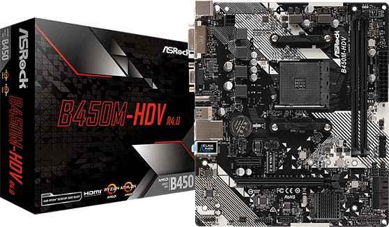 ASRock B450M-HDV R4.0 | SoloTodo.cl