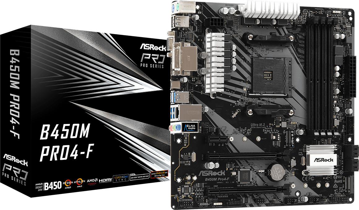ASRock B450M Pro4-F | SoloTodo.cl