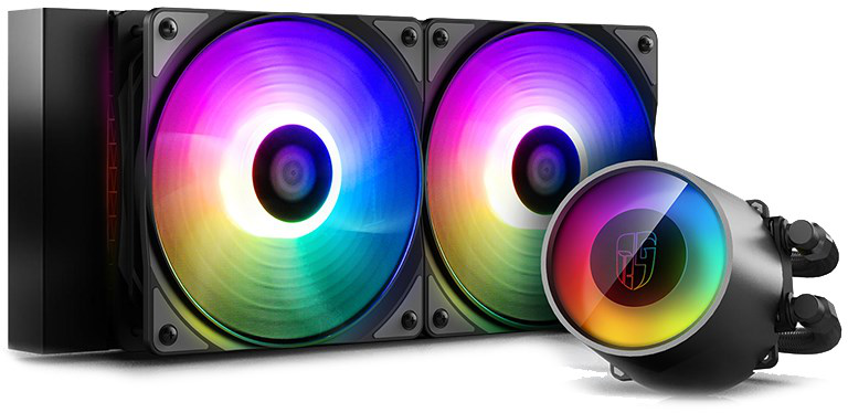 Deepcool ディープクール DP-GS-H12AR-CSL240V2 Deepcool Gamer Storm Castle 240RGB V2 (DP-GS-H12AR-CSL240V2