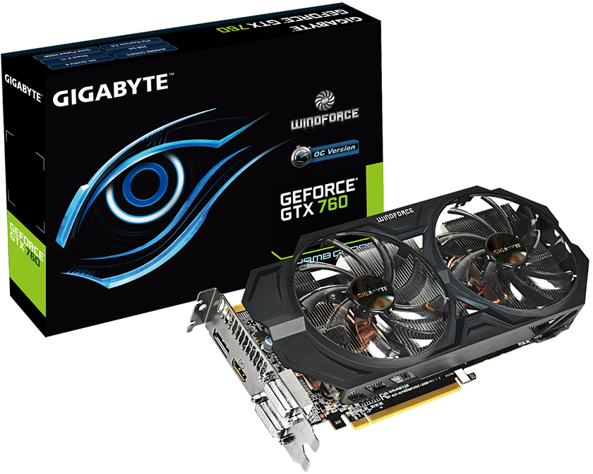 Gigabyte GTX 760 [GV-N760WF2OC-2GD] | SoloTodo.cl