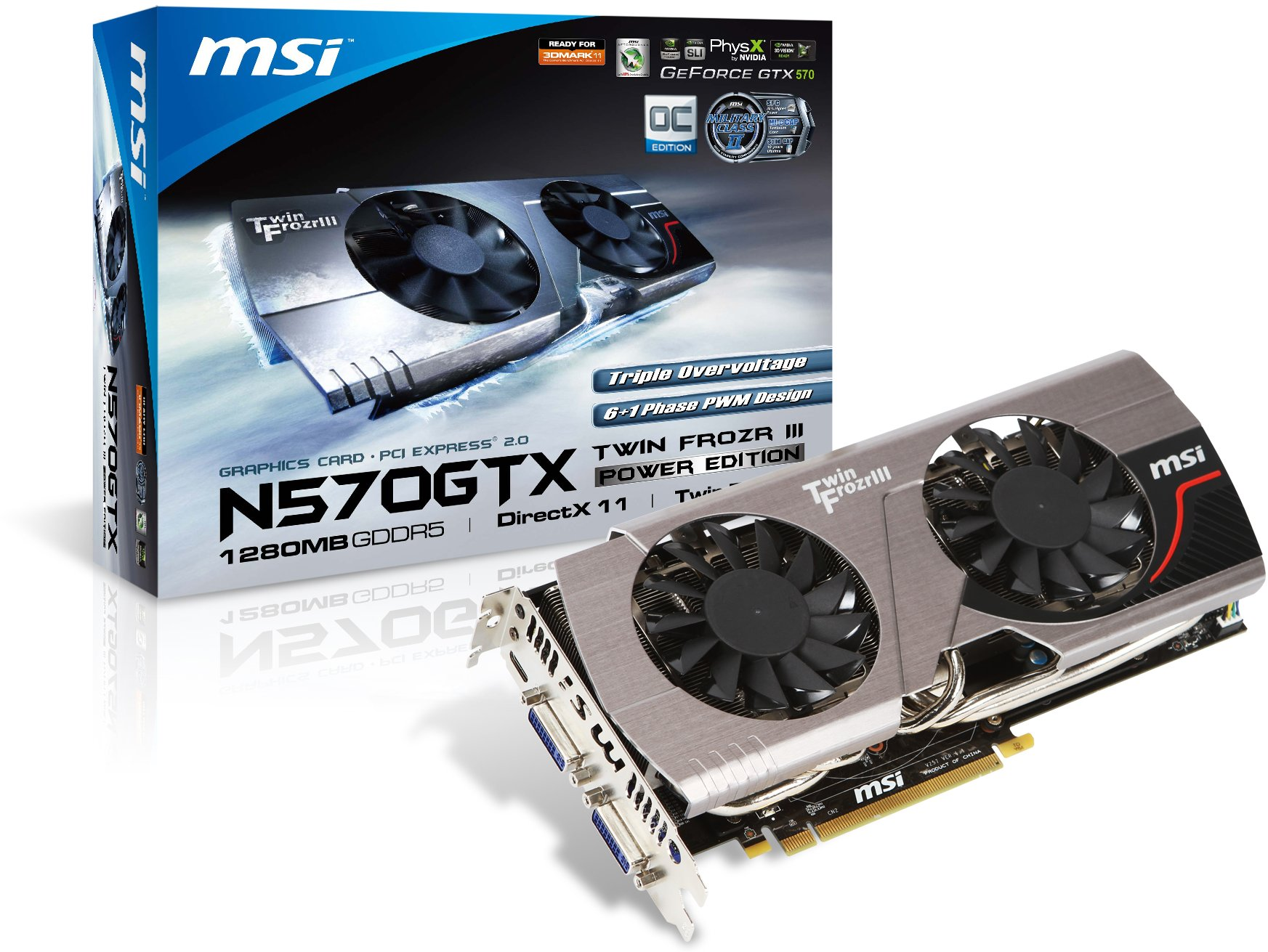 MSI N570GTX Twin Frozr III Power Edition/OC | SoloTodo.cl