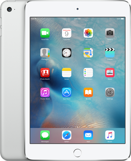 Apple iPad Mini 4 2015 (Wi-Fi + Cellular / 128 GB / Silver