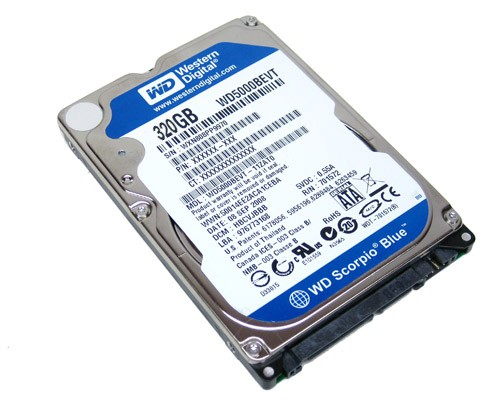 Western Digital Scorpio Blue 320 GB (WD3200BPVT) | SoloTodo.cl